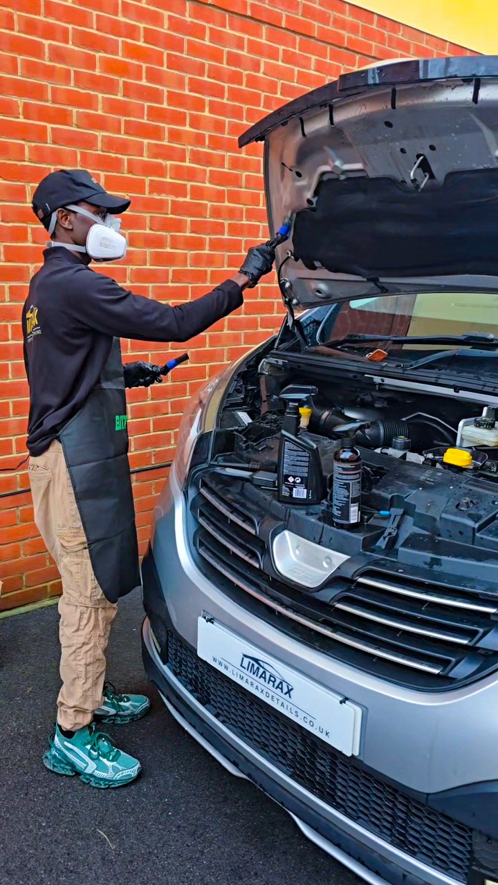 Engine bay cleaning services Hampshire